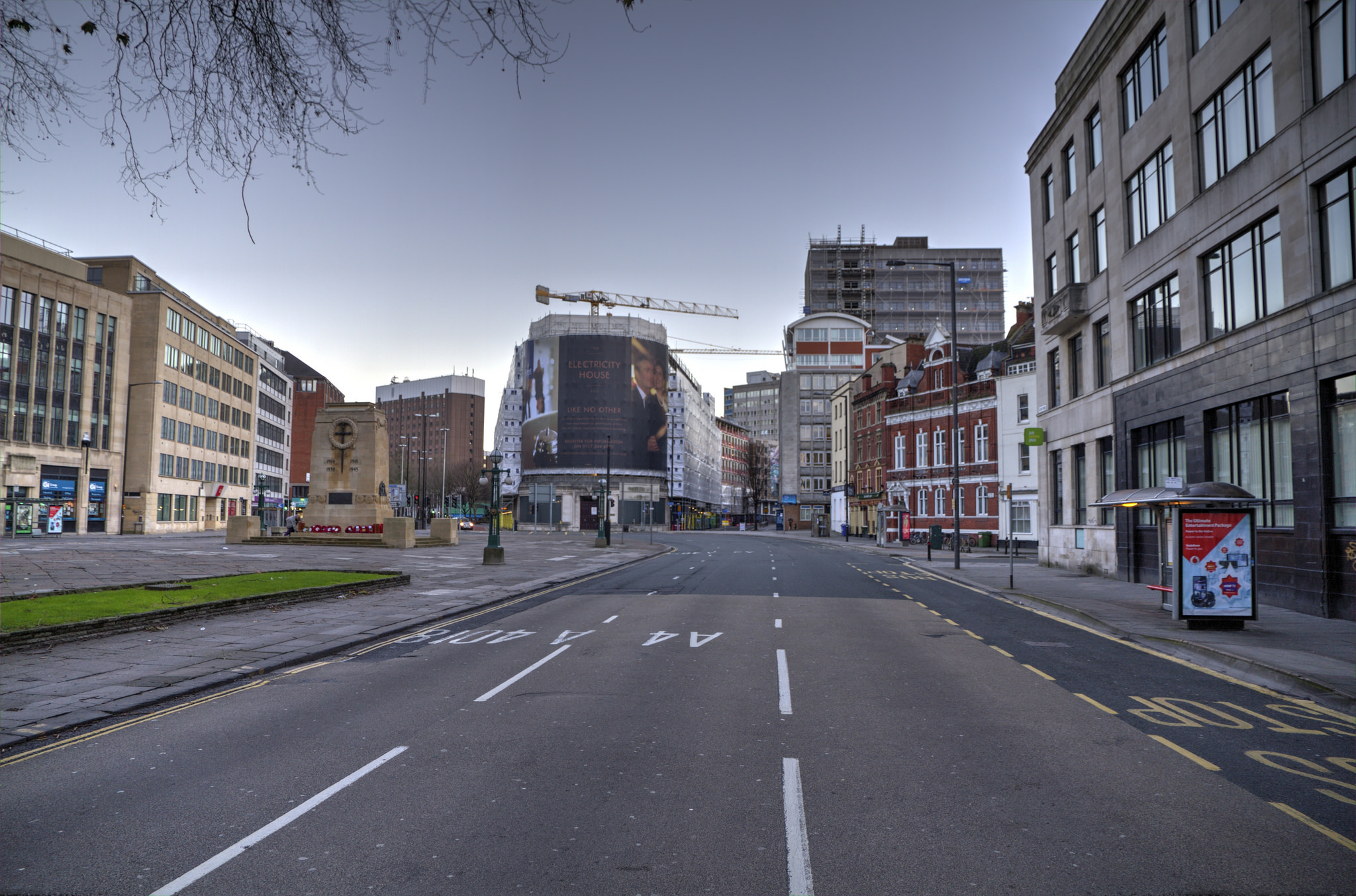 Clear roads ahead - no traffic to worry about